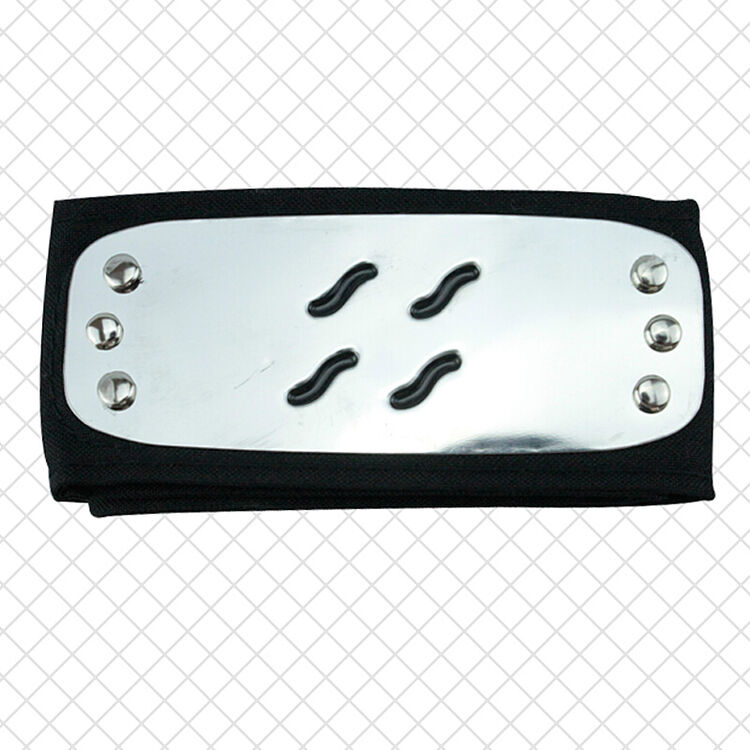 火影忍者动漫周边护额头带cosplay鸣人卡卡西佐助头巾 雾隐