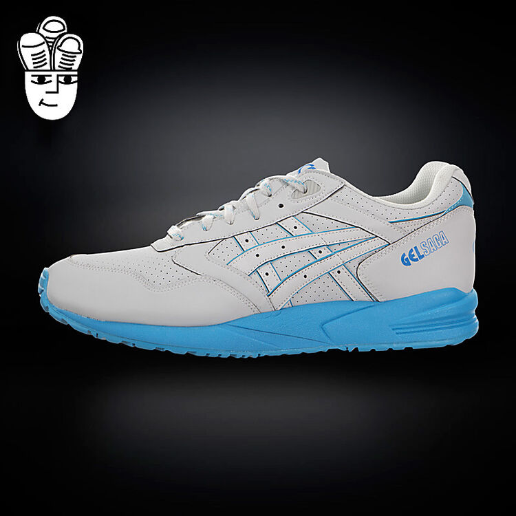 亚瑟士 asics gel-saga 爱世克斯 男子低帮复古跑鞋 运动休闲鞋 h649