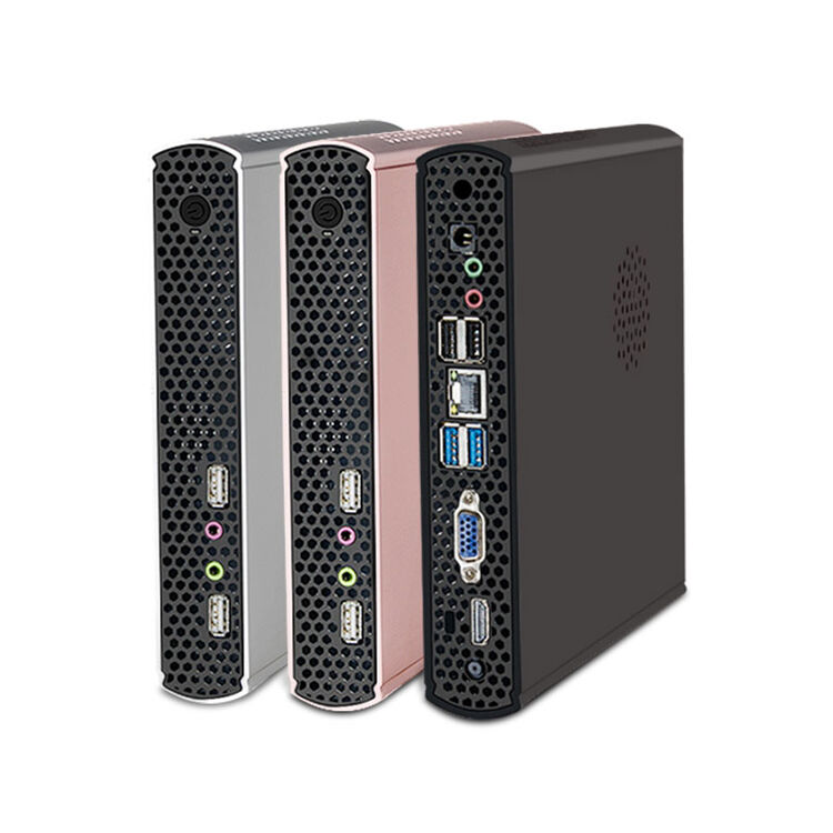 天虹 四代i5/i7迷你主机 铝合金diy台式客厅电脑小主机 酷睿i7 4g内存