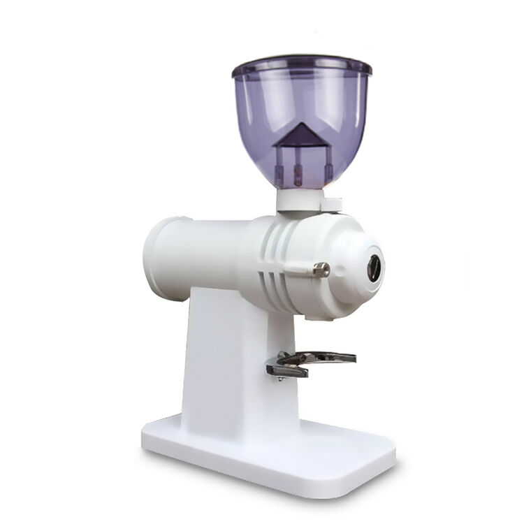 手冲咖啡小富士鬼齿小钢炮磨豆机电动研磨机磨粉机 白色