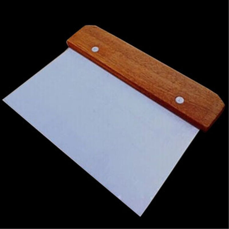 拓登峰 不锈钢红木把刮面刀 刮板 面粉刮板 切面刀 烘焙实用工具