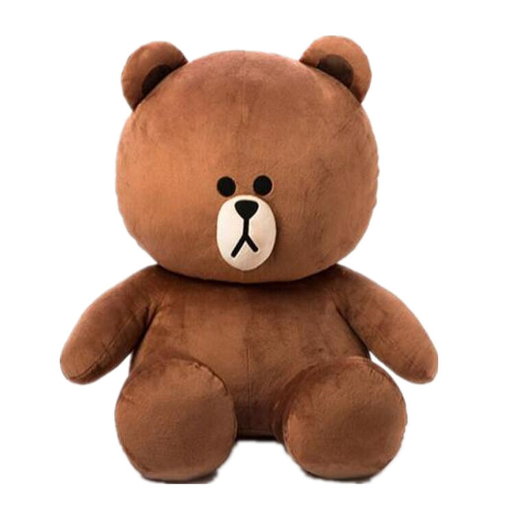 爱冰清代购 110cm可爱萌布朗熊毛绒公仔玩具布娃娃礼物