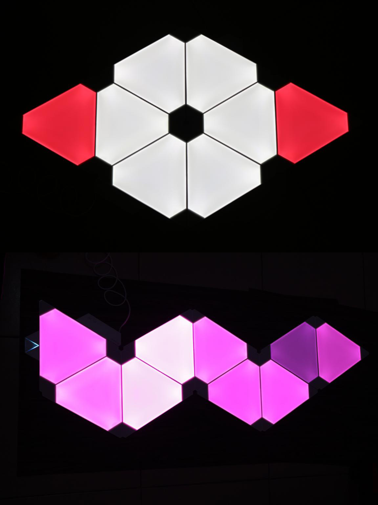 nanoleaf智能奇光板入手体验:感受不一样的七巧板