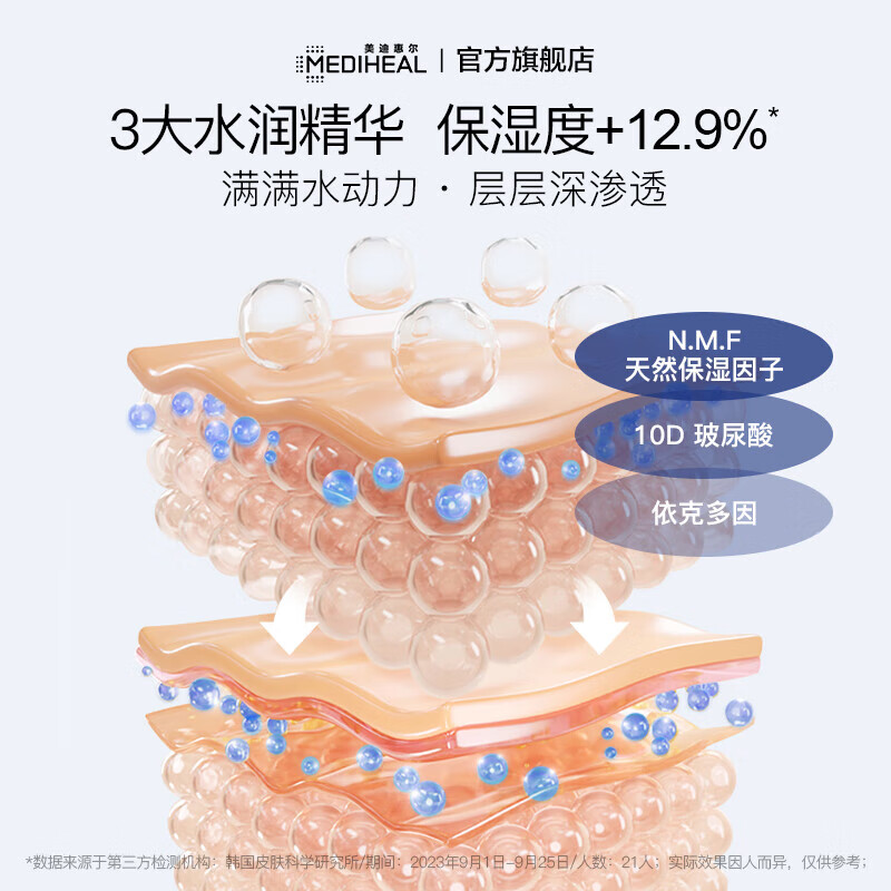 美迪惠尔水润紧致面膜贴片面膜图片