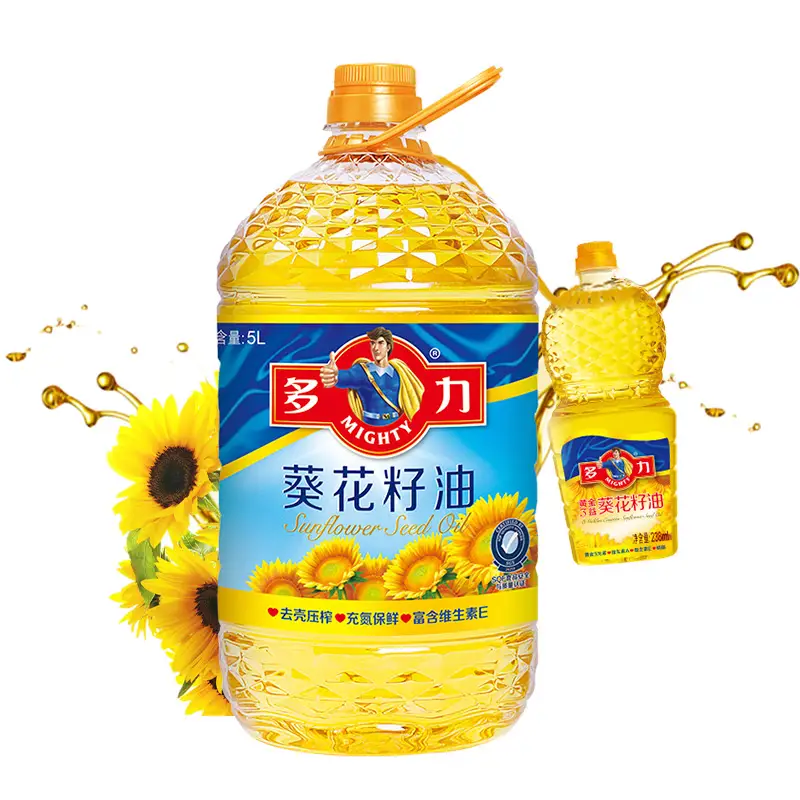多力葵花籽油5l 238ml 食用油 物理压榨 含.