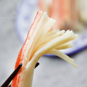 火锅鱼极蟹味海欣130g生鲜食材国产丸料