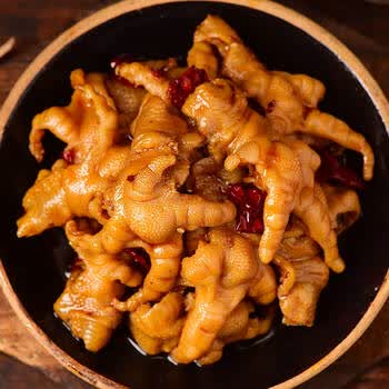 肖三婆(199-100)无骨鸡爪150g去骨凤爪四川特产美食网红零食鸡脚 麻辣