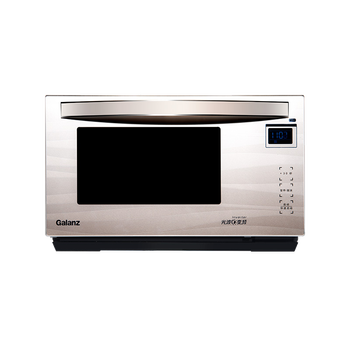格兰仕galanz微波炉光波变频不锈钢内胆营养解冻时尚大屏家用25升光波