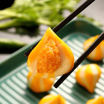 海霸王鱻宴蟹味宝包心海鲜丸子鱼籽包125g *2件