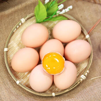 百年栗园北京油鸡初产柴鸡蛋30枚宝宝辅食3件