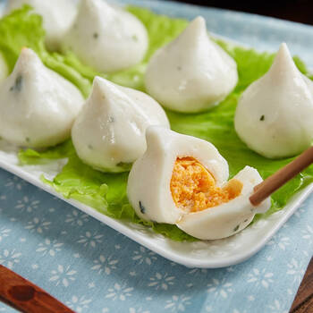 潮兴记蟹籽风味丸200g火锅丸料包心鱼丸生鲜关东煮食材蟹籽丸3件