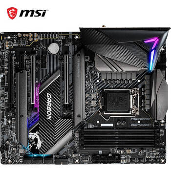 微星msimpgz490gamingcarbonwifi暗黑板电脑主板支持cpu10900k10700k