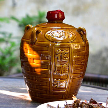 西塘黄酒嘉善老酒花雕酒清爽型黄酒坛装半甜型善酿酒15l坛装1坛2件
