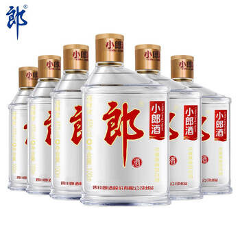 郎酒小郎经典45度100ml6瓶香型小瓶白酒