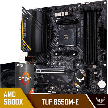 套装主板cpu处理器5600x华硕r5tuf锐龙