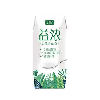 君乐宝junlebao开啡尔益浓常温风味酸奶0添加蔗糖200g12礼盒装2件