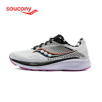 saucony索康尼女子高端缓震型跑鞋ride驭途14s1065440白黑38