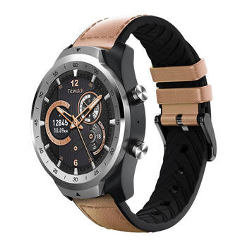 ticwatchpro2020款4g通话版北斗四星定位智能nfc支付心率户外运动防水