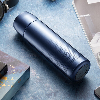 富光fga智能控温杯男女士保温杯便携成人商务礼品杯显温杯真空杯 绿色