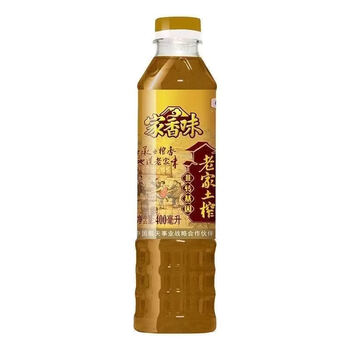 福临门非转基因家香味老家土榨菜籽油400ML