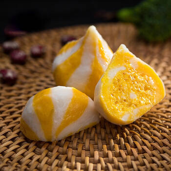 澳门豆捞海胆风味丸195g8只装国产火锅丸子鱼丸烧烤麻辣烫香锅关东煮