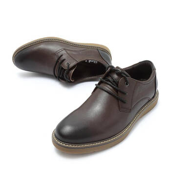 belle/百丽男鞋专柜同款皮鞋鞋跟拼色油皮牛皮革男b3h05cm8 灰/深兰