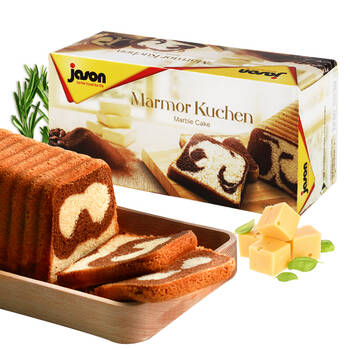 德国进口捷森jason云纹蛋糕400g面包糕点营养早餐网红休闲零食小吃