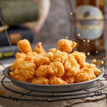鸡米炸鸡凤祥爆鸡米零食休闲脆皮鸡块台湾
