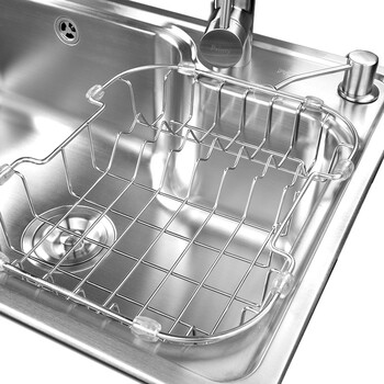 普乐美(primy) 水槽单槽 洗菜盆洗碗槽 304不锈钢方槽 厨房水槽套餐