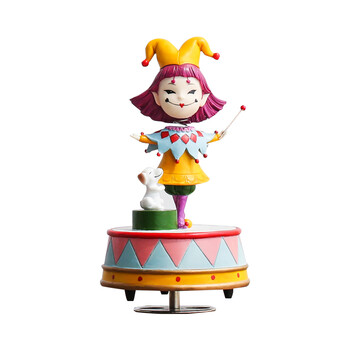 米子家居 新年礼物北欧创意小丑音乐盒八音盒礼品 送女朋友女生闺蜜