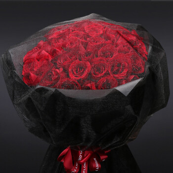 春舞枝 鲜花速递99朵红玫瑰七夕礼物生日花束全国同城求婚表白北京