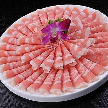 恒都国产眼肉原切肥牛肉卷肉片300g盒plus专享3件