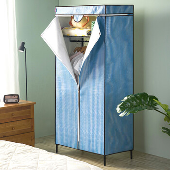 心家宜 简易布衣柜 家用简约衣橱 加强承重 加固加大