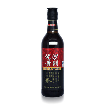 沙洲优黄 黄酒 枸杞黄酒 半干型 10度 480ml