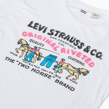 levis李维斯男士白色双马logo印花短袖t恤22495-0024levis 白色 l