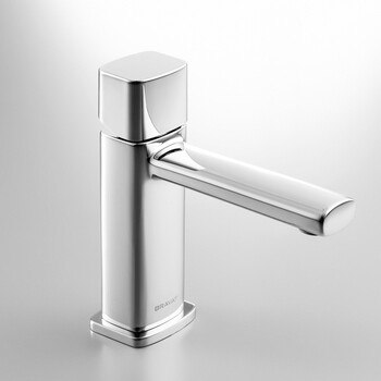 贝朗(bravat)f00440cp 瑞尔系列全铜面盆龙头 一体式双花洒恒温淋浴