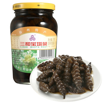 中华老字号 三和 宝塔菜 三和四美酱菜 扬州特产 宝塔菜 下饭菜咸菜