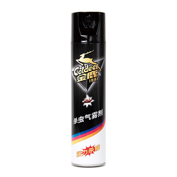 goldeer金鹿 无香型 杀虫气雾剂 杀虫剂 杀虫水 除虫剂 喷雾 600ml *2