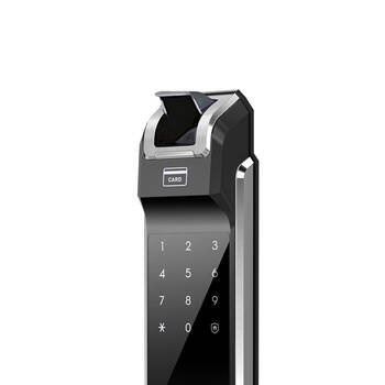 samsung/三星 指纹锁密码锁家用防盗门智能电子锁 shs-p718 流光银