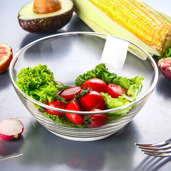 ocean泰国进口玻璃沙拉碗微波炉泡面汤碗苏乐马碗4件套 *3个