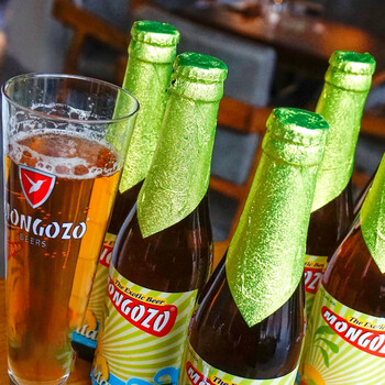 比利时进口啤酒 梦果芒果啤酒 mongozo 330ml*6瓶 *2个