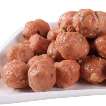 雄丰五香肉丸2500g火锅料麻辣烫关东煮小吃酒店餐厅美味丸子食材 *3件