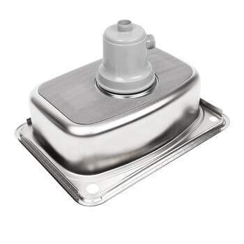 白鸟 韩国(baekjo)水槽单槽套餐 304不锈钢单槽 os630套餐 水槽单品