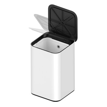 bin) 踢踢桶家用智能感应翻盖垃圾桶客厅卧室办公室厨房自动有盖电动
