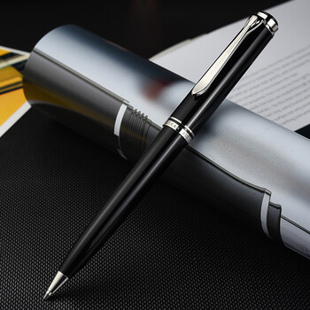 德国进口pelikan 百利金圆珠笔k805黑色原子笔签字笔