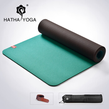 哈他瑜伽垫京东自营环保tpe初学者加厚防滑健身垫专业止滑垫 少数派
