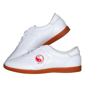 康瑞奔跃舒适透气白色太极鞋武术鞋晨练练功鞋子透气牛筋底防滑耐磨道