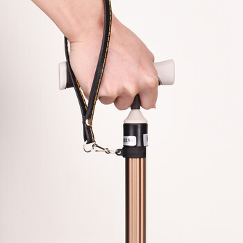 日本三贵miki拐杖铝合金老人拐杖助步器防滑手杖助行器可伸缩拆卸高低