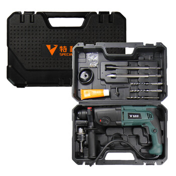 兵7812三功能电锤26轻锤冲击钻手电钻电镐多功能电动工具套装800w功率