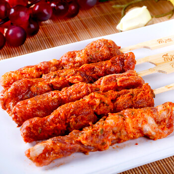 希波 羔羊肉串 孜然味 300g 烧烤食材 *4个